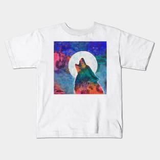 Wolf Moon Kids T-Shirt